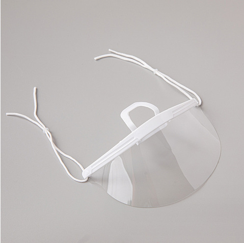 食品行业透明口罩酒店餐厅厨师餐饮口罩奶茶店微笑可视防口水面罩