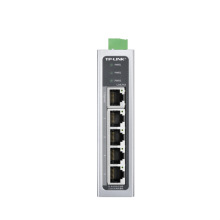 TP-LINK TL-SF1005工业级5口8口16口工业级导轨式交换机壁挂安装