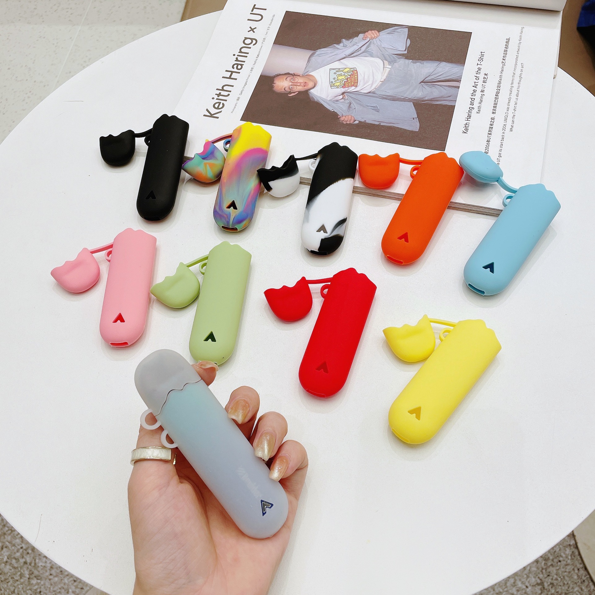 新品铂德硅胶套boulde保护套透明套琥珀硅胶套皮套烟杆防尘套博得