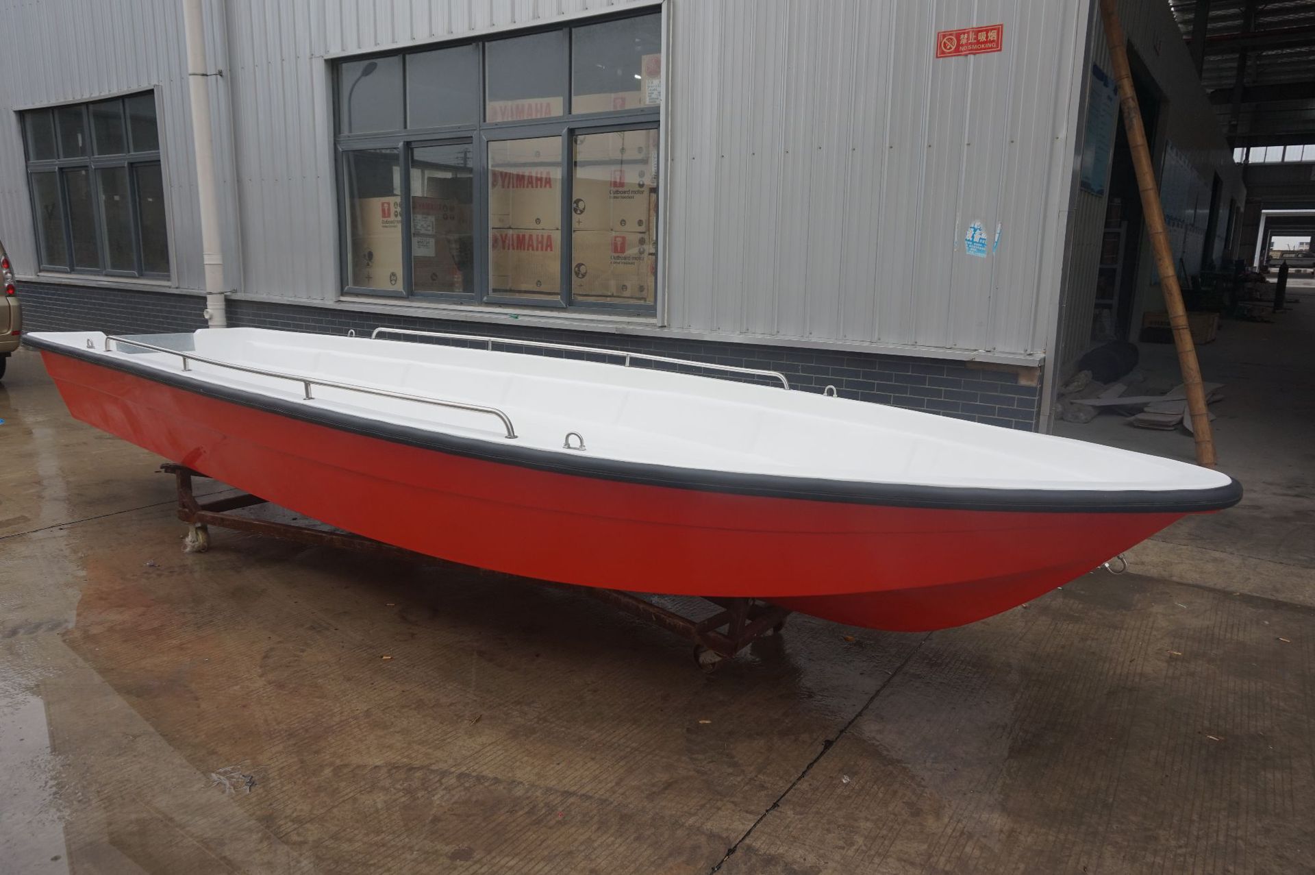 玻璃钢船专业冲锋舟 快艇 休闲小游艇 巡逻救援艇 防汛橡皮艇