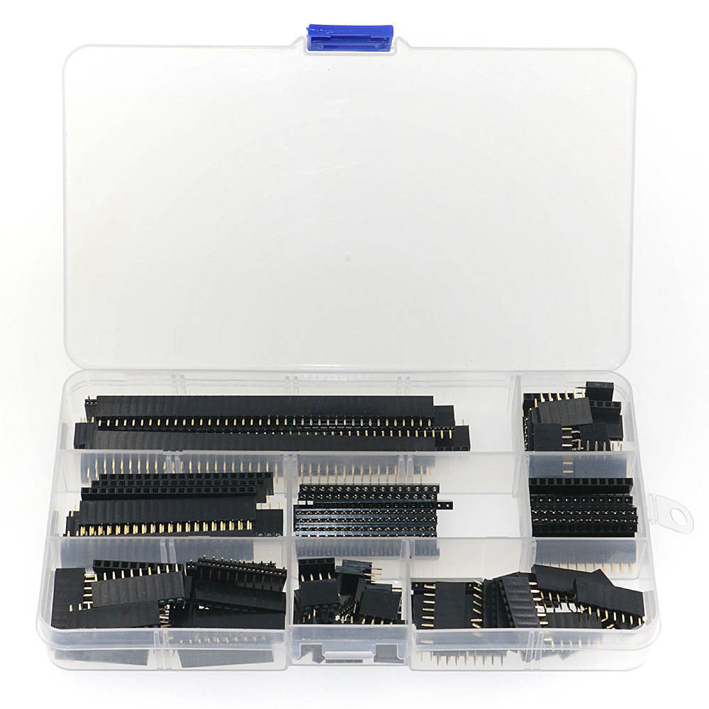 54mm单排母插针插座连接器pcb线路板组合套件