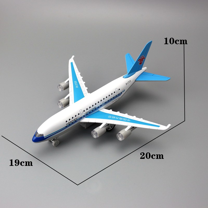 铠威美生合金玩具模型空客a310东方春秋南方航空飞机声光简装