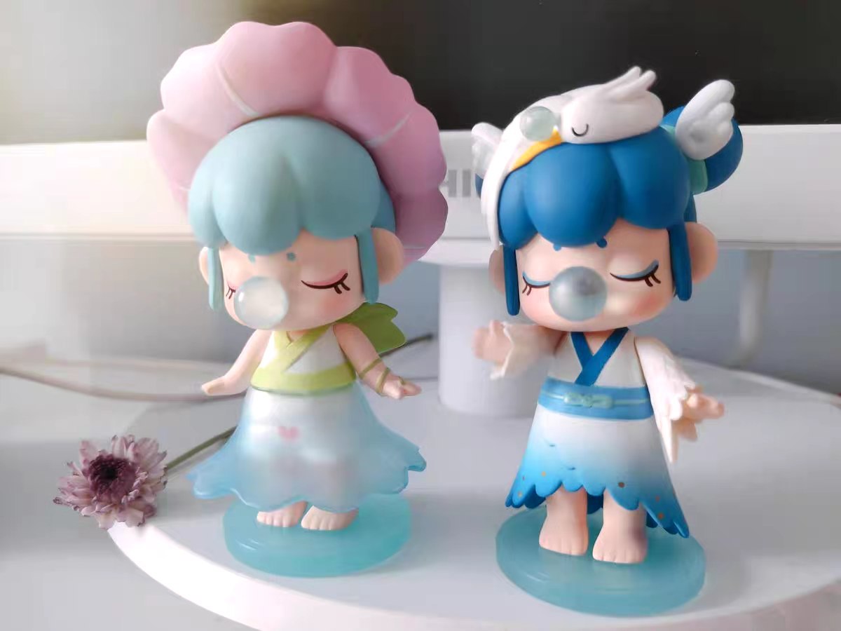 nanci囡茜林深不知处与子成说盲盒狐仙虞姬少女心手办一套全套娃