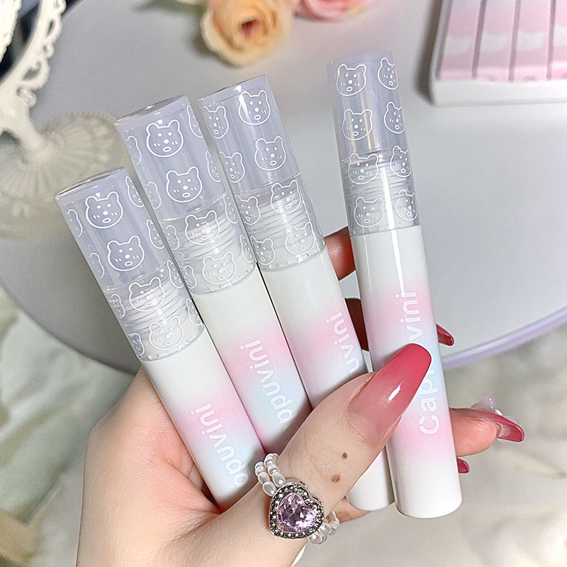 cappuvini卡泡维妮珍珠限定水光镜面唇釉学生日常素颜奶茶色口红