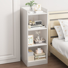 P&Y床头柜书架一体小柜子收纳储物柜床边夹缝窄柜家用书柜床头置