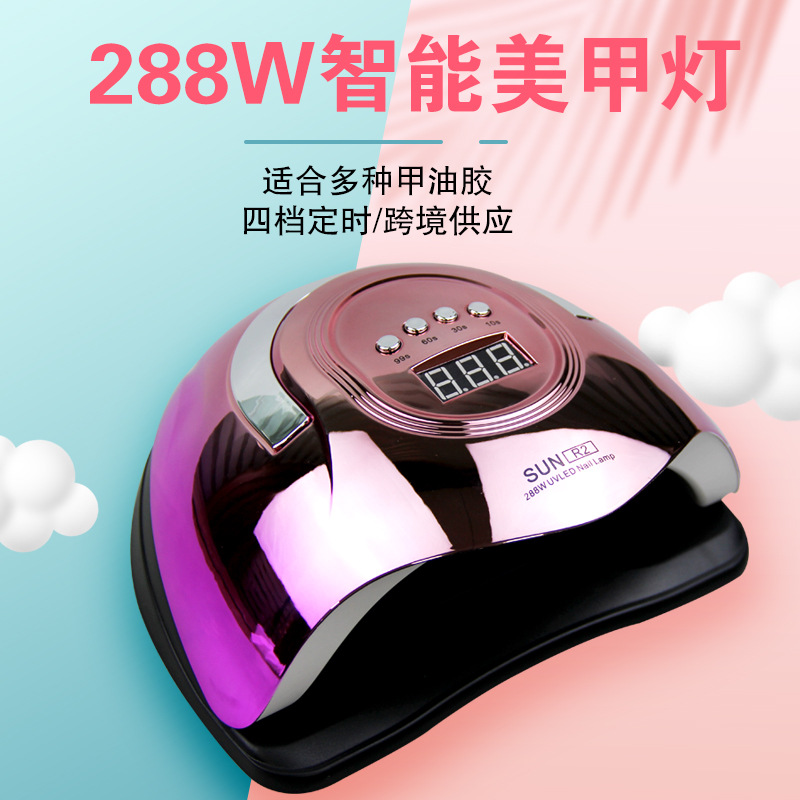 hot lamp colorful nail induction uv lamp nail shop home led lamp for nails phototherapy machine quick-drying manicure machine