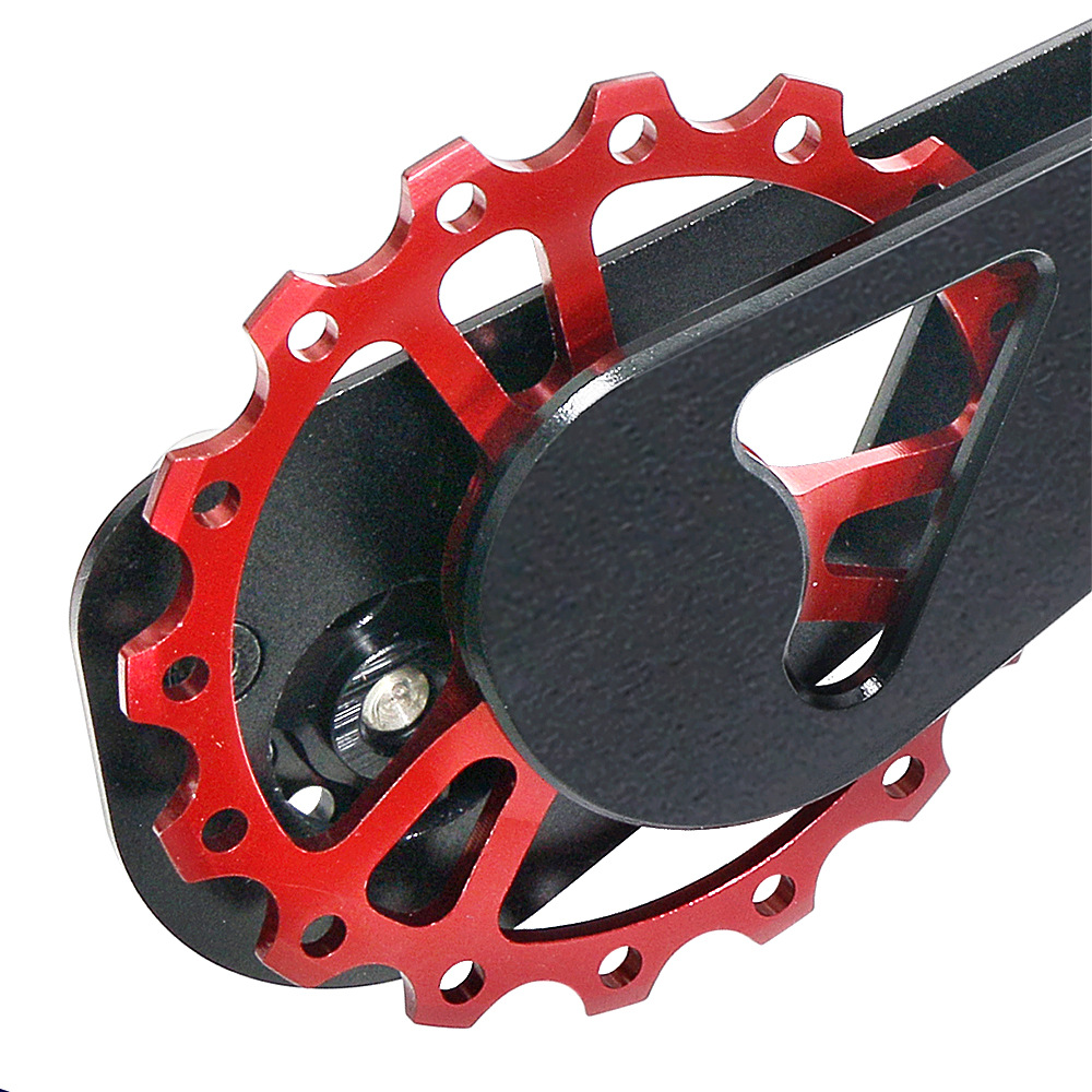 meijun 公路自行车r8000 8700 8800铝合金双后拨导轮 16t导链轮组