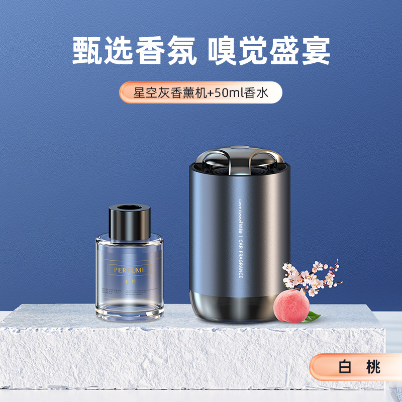 Popular Mini Press Aroma Diffuser Perfume Aromatherapy Floating Fragrance Press Essential Oil Aroma Diffuser High-Grade Car Interior Aromatherapy