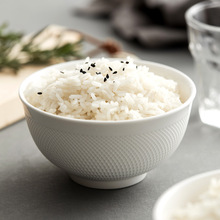 2021新款欧式陶瓷米饭碗家用个性创意高档餐具干饭碗单个吃饭碗