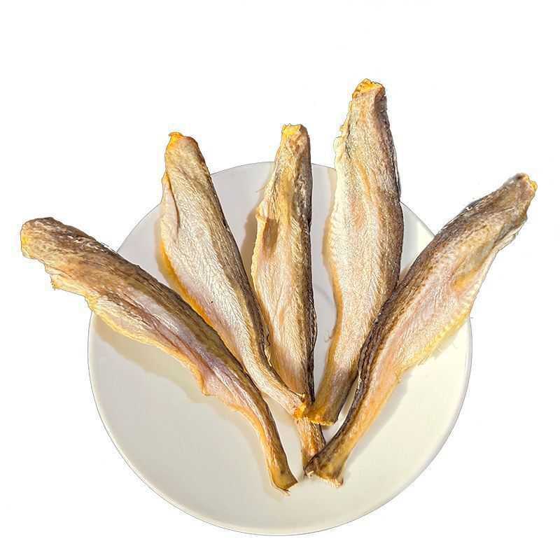 野生小鳕鱼干去头去内脏明太鱼渔民自晒成干海鲜干货