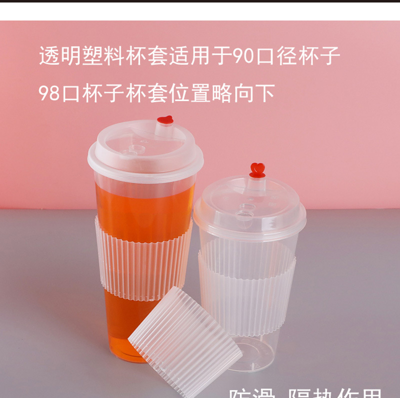 商品描述材质pp是否有专利否是否跨境出口专供货源否颜色透明杯套100