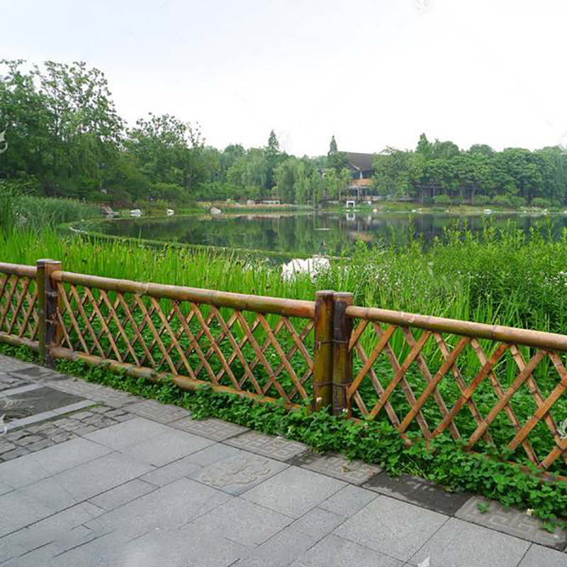 花栏栅围栏室外花台菜园种植栅栏庭院子装修竹子篱笆花圃隔断护栏
