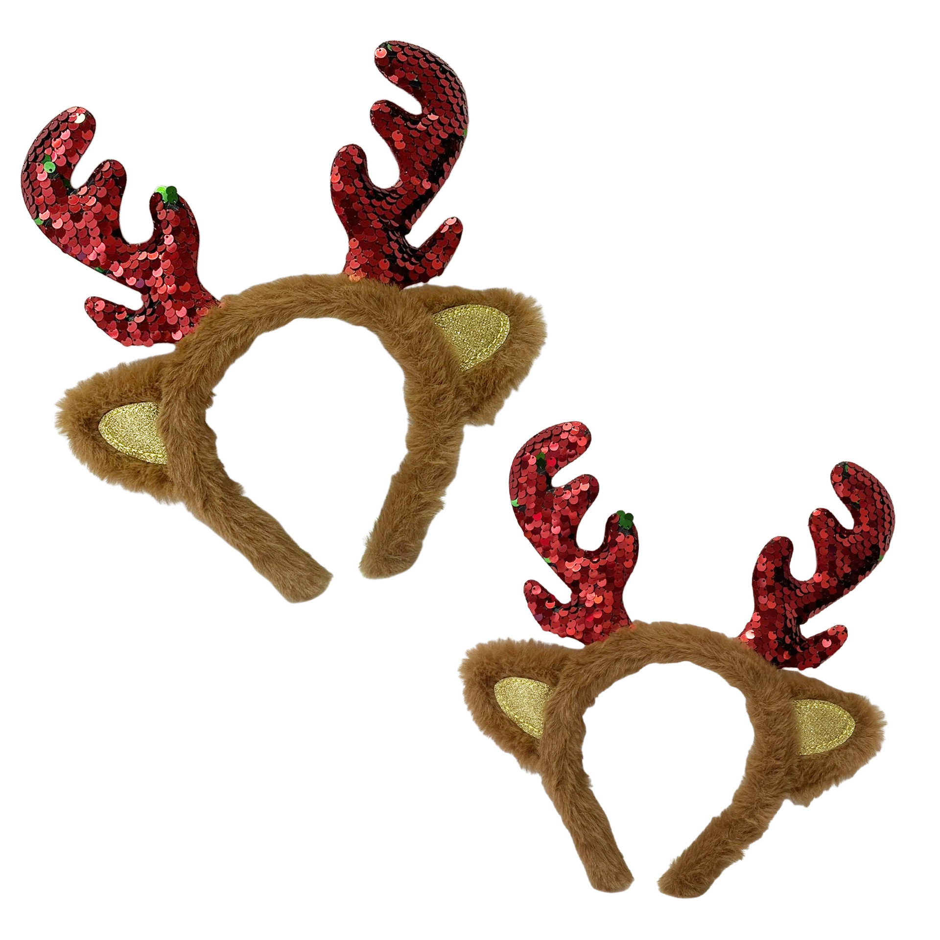夸张大鹿角发箍可爱圣诞头饰节日拍照表演装扮发卡麋鹿头箍女