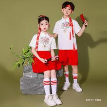 六一儿童表演服装中国风演出服女合唱女幼儿园毕业班服朗诵小学生