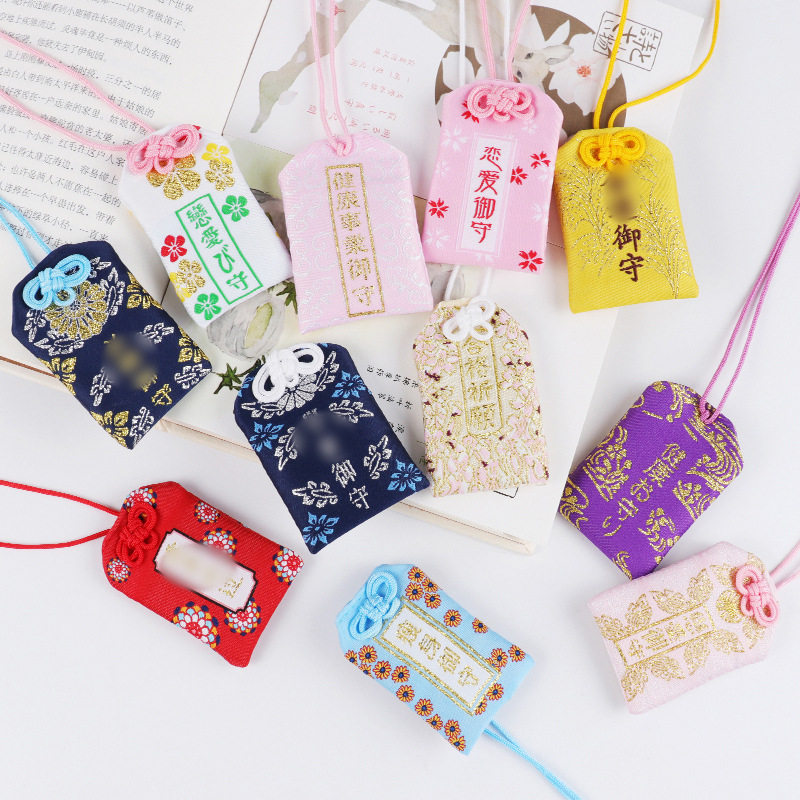 factory creative japanese yushou japanese lucky bag healthy love knot yushou sachet safety blessing pendant