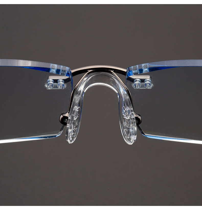 u型鼻托螺丝通用型眼镜配件 柔软硅胶款舒适防滑儿童眼镜连体鼻托