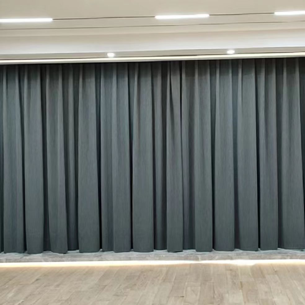 隔音降噪隔热遮阳全遮光窗帘 ktv办公室家庭影院娱乐场布艺窗帘