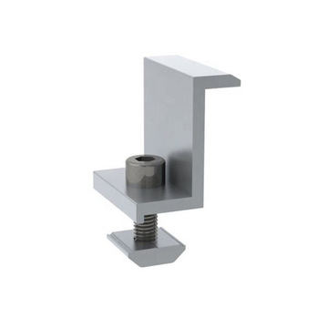 太阳能光伏板支架压块边压光伏组件固定夹具侧压配件