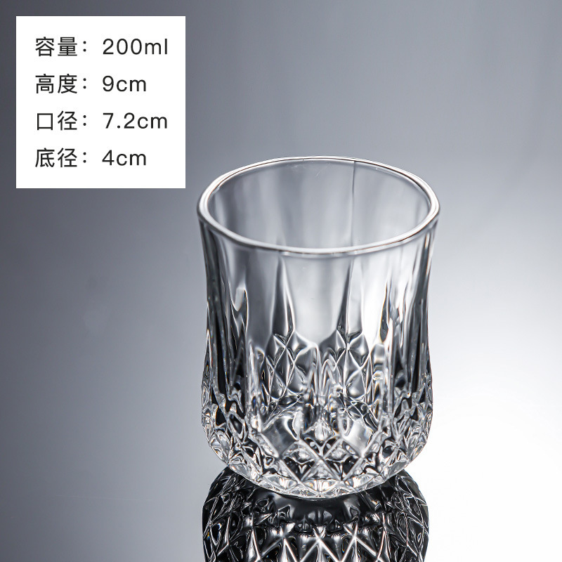 Transparent Diamond Cup