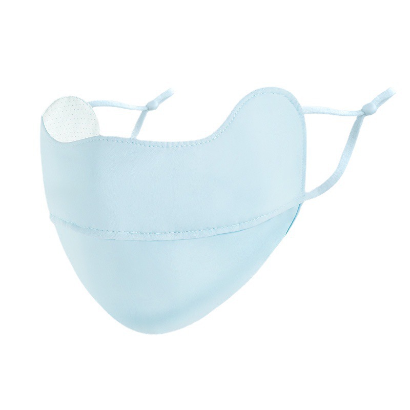 Douyin Ice Silk Three-Dimensional Sunscreen Mask UV Protection Summer Eye Protection Riding Sunshade