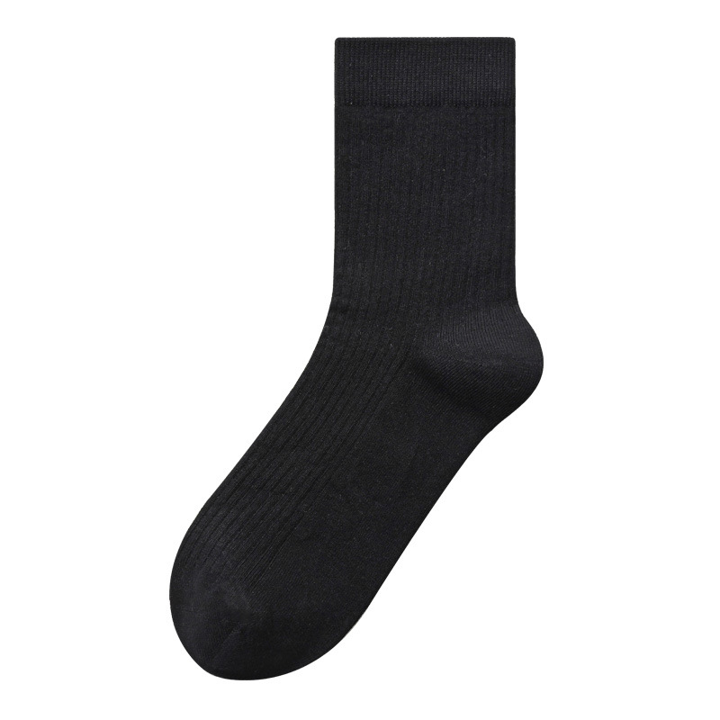 Xinjiang Cotton Spring and Autumn Pure Cotton Men's Stockings Socks Men's Mid-Calf Length Deodorant and Sweat-Absorbing Winter plus Velvet Tube Men's Socks