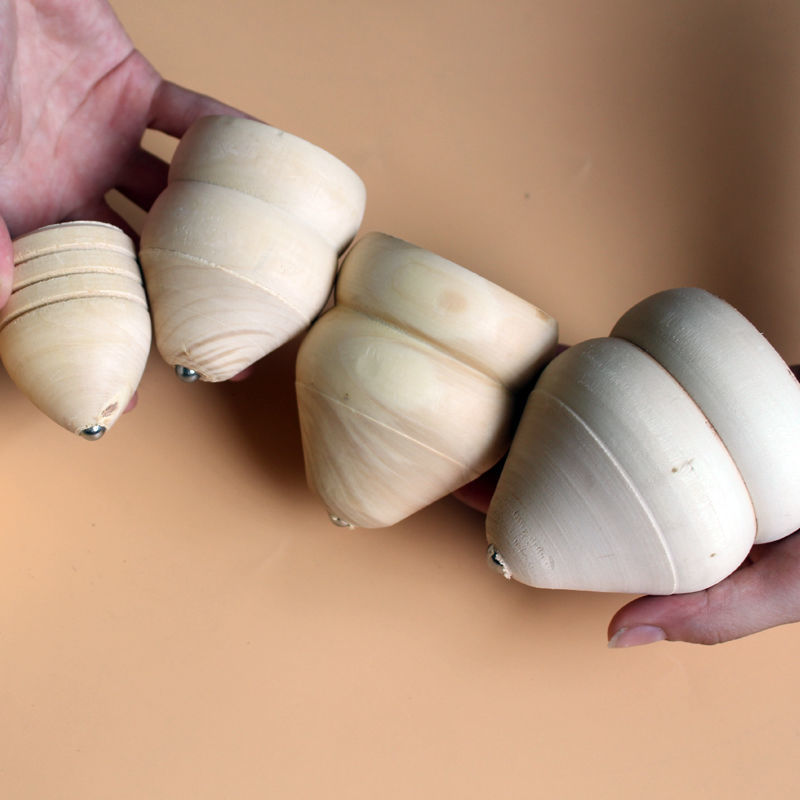 木陀螺怀旧80后儿时打陀螺木制陀螺冰猴儿童玩具陀螺木噶小陀螺