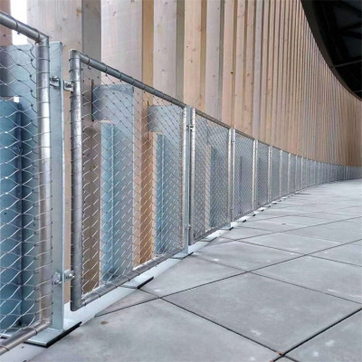 卡扣不锈钢丝绳网 动物园钢丝绳网 精武栏杆扶手防护网