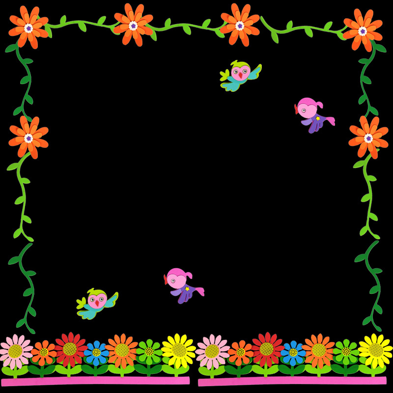 小学幼儿园装饰班级文化墙边框贴画教室黑板环创布置材料花边墙贴