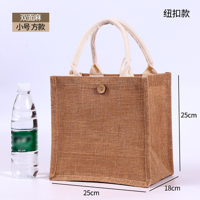 Diy Hand-Painted Graffiti Blank Canvas Bag Sack Handmade Material Handbag Linen Bag Painting Coloring Bag