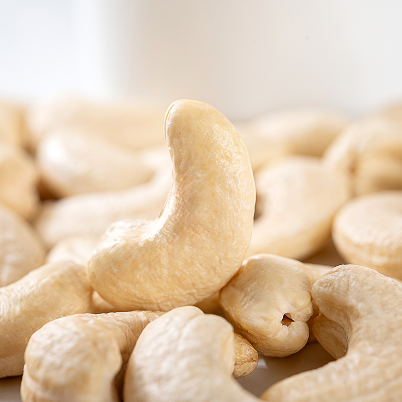 优佰惠_原味熟盐焗腰果仁WW320烘焙原料500g/5斤散装整箱