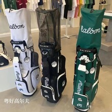 Malbon新款高尔夫包单肩斜挎式golf球杆袋男女同款布轻防水支架包