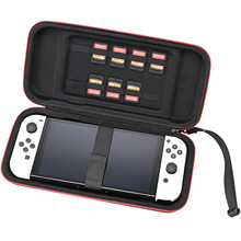 适用任天堂switch oled收纳包防水防震手提便携 OLED游戏机套装盒