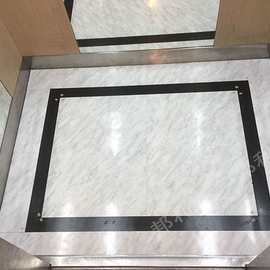 电梯轿厢地板pvc石塑地胶地垫仿大理石纹拼花酒店客梯货梯地贴