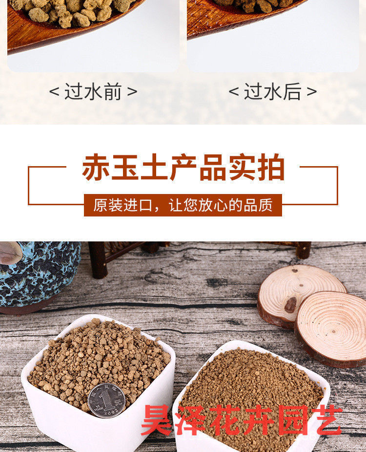 日本进口赤玉土大包二本线三本线颗粒多肉盆景水陆缸造景养龟土