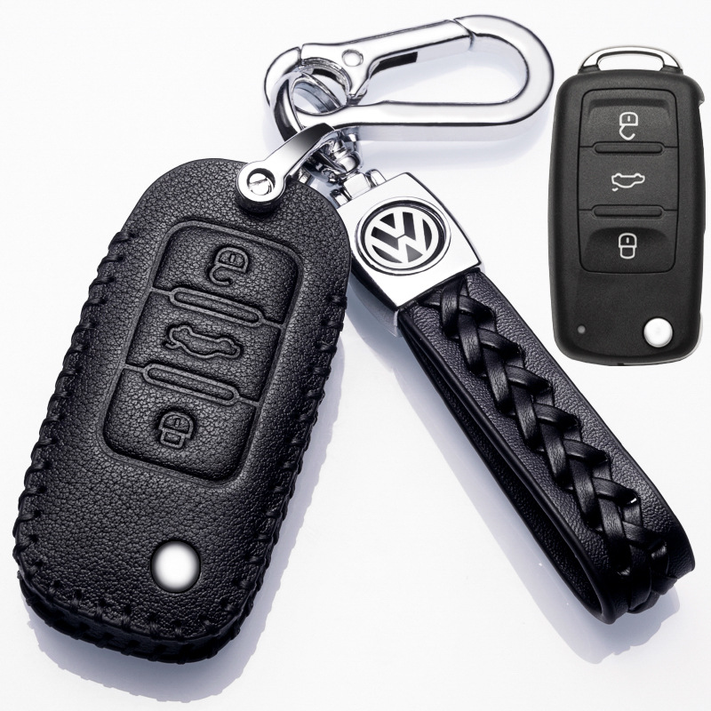 适用大众途观l车钥匙套2022款全包22男202121款扣汽车用品男士壳