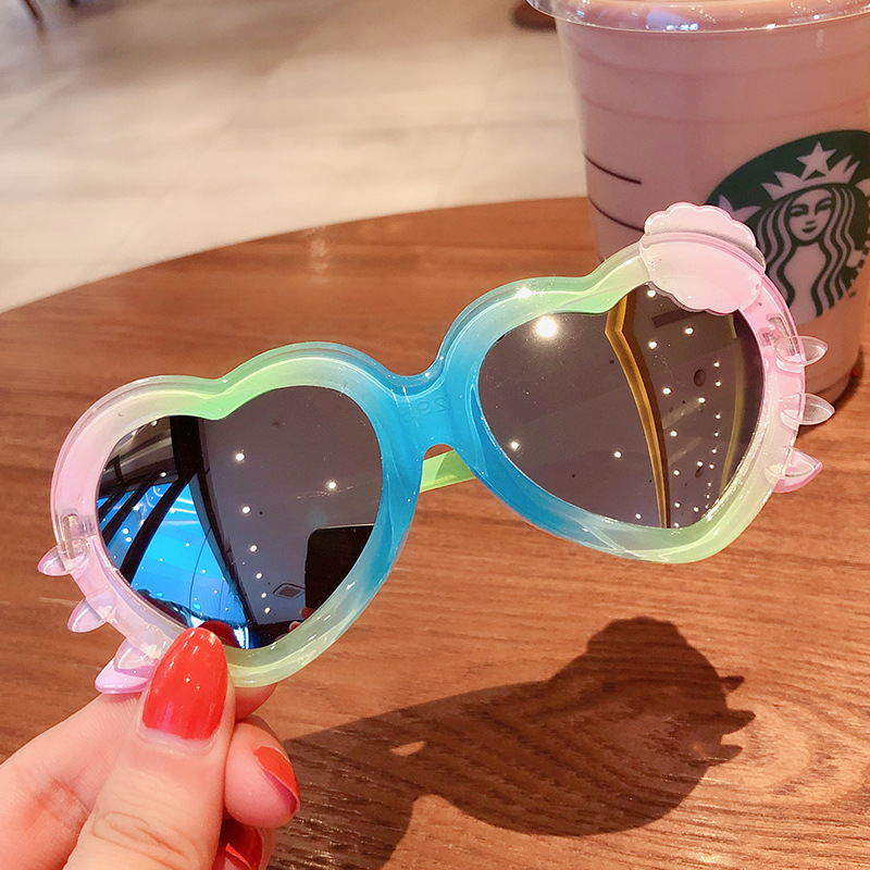 Children's Sunglasses Girls' Cute Kid's Cartoon Sunglasses Men's Trendy Baby Sunglasses Sunglasses Factory Wholesale