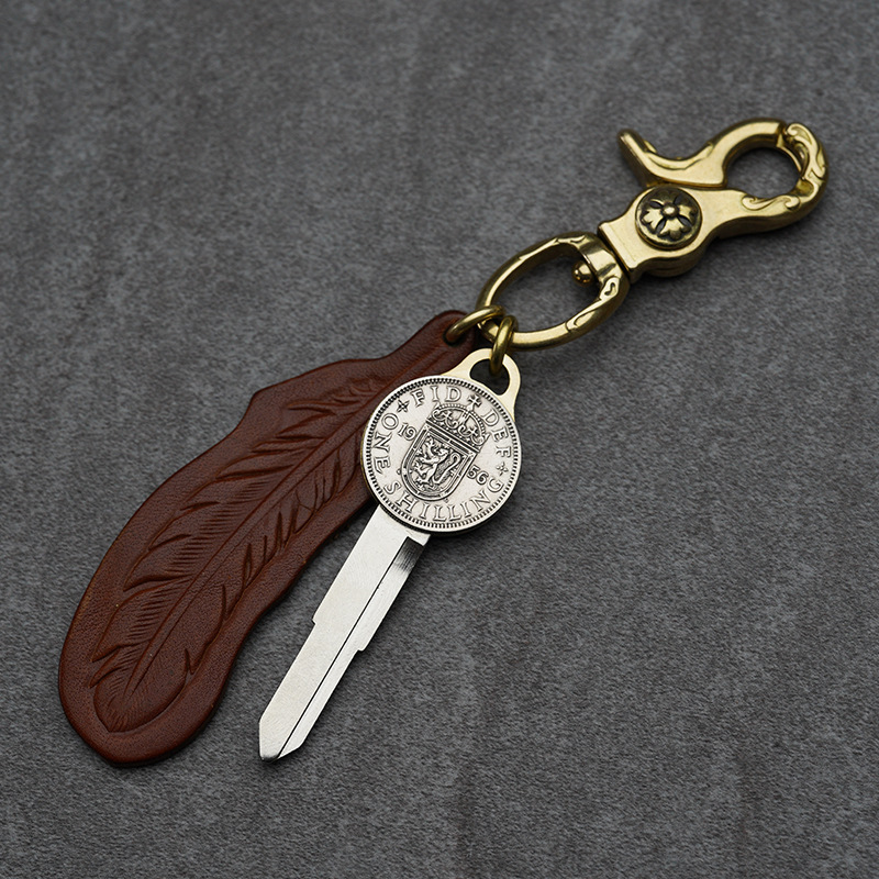 复古创意钥匙摩托车防盗门汽车钥匙胚改造diy钥匙改柄修复