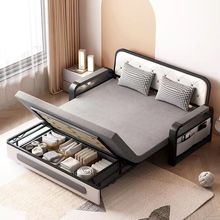加厚折叠式沙发床一体两用乳胶坐卧多功能可伸缩单双人客厅小户型