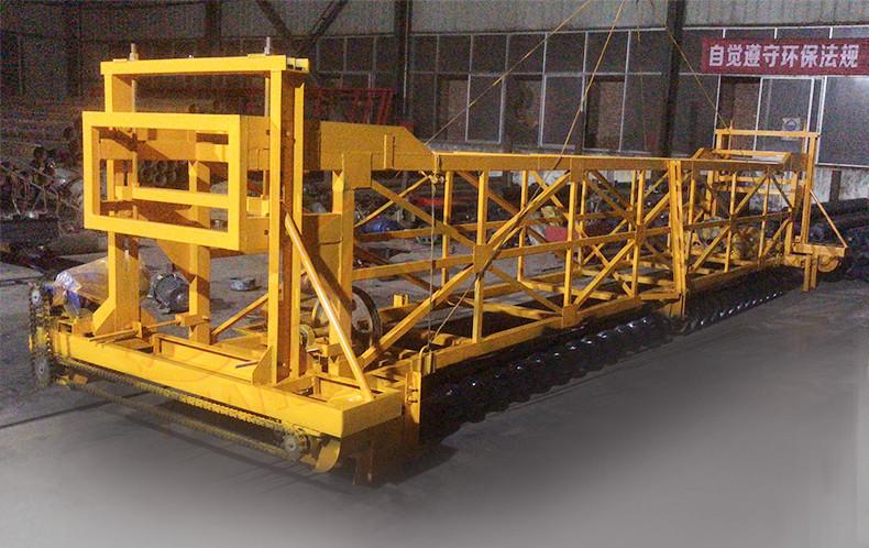 加工定制桥梁混凝土摊铺机桥面铺装机桥面护栏悬挂行走摊铺整平机