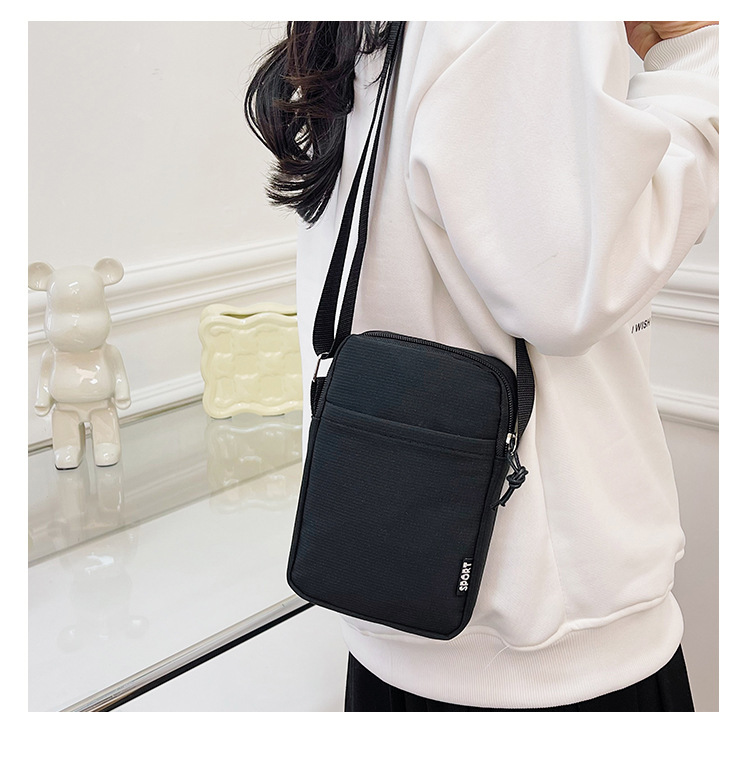 2024 Mobile Phone Bag Women's Crossbody Mini Bag Summer Clothes Phone Cloth Bag Vertical Halter Portable Coin Purse Wholesale