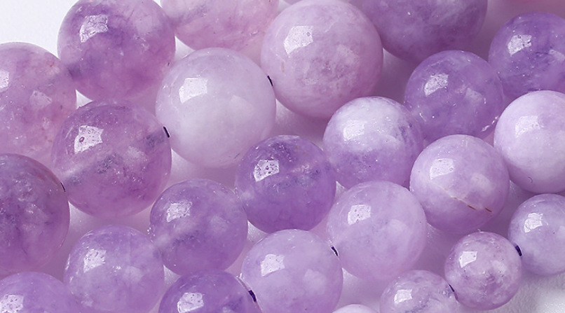 Lavender Amethyst Scattered Beads