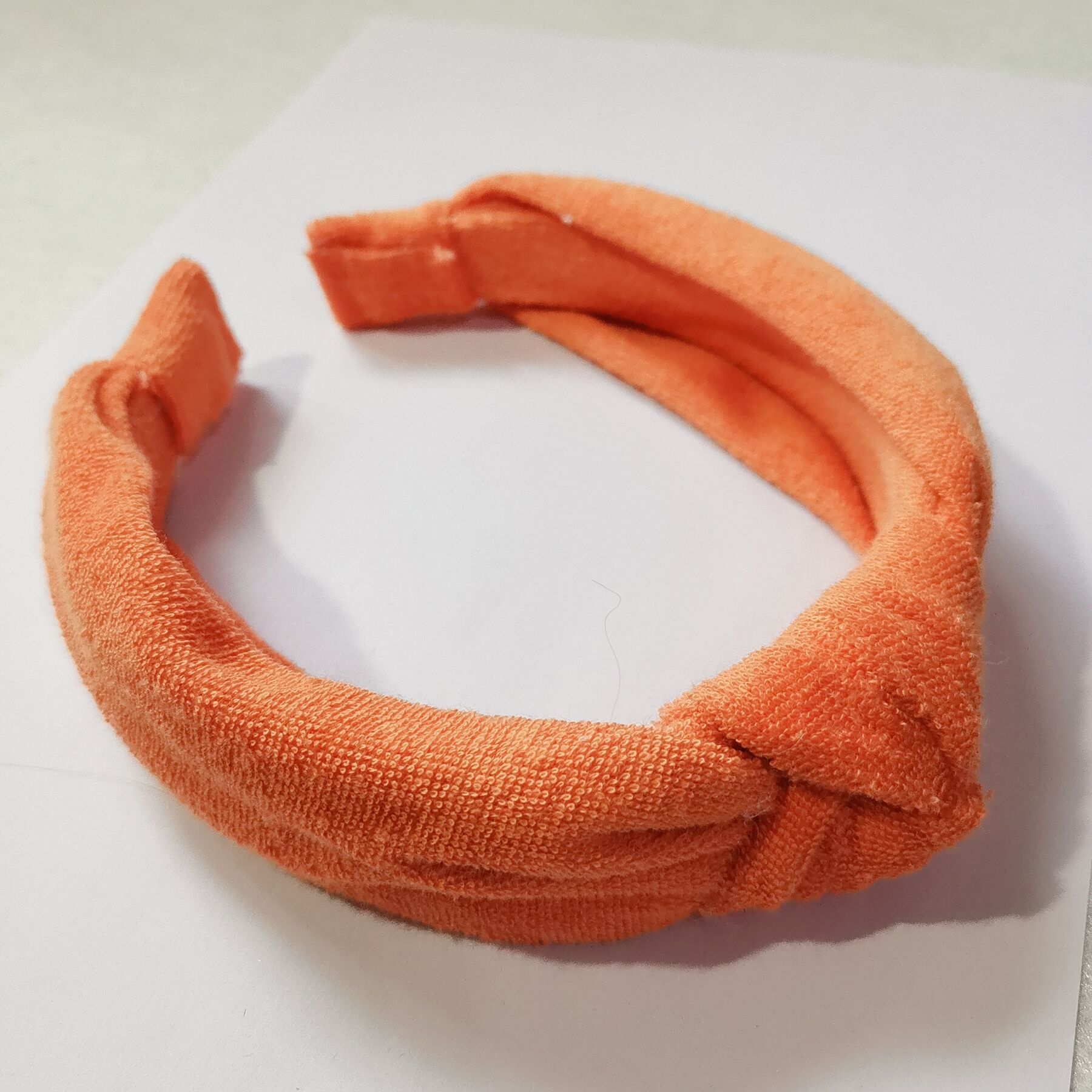 2019韩国英伦复古时尚个性蝴蝶结打结宽边毛巾布洗脸头箍头饰发箍