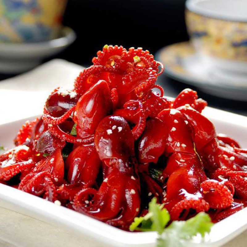 寿司食材即食配料八爪鱼500日式味付料理前菜小食调味解冻类章鱼