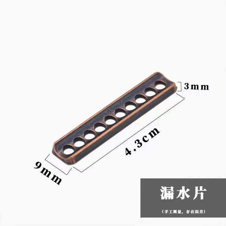Female Tea Tray Drainage Accessories Factory Direct Sales Bakelite Tea Tray Leaking Piece Tea Tray Water Draining Connector