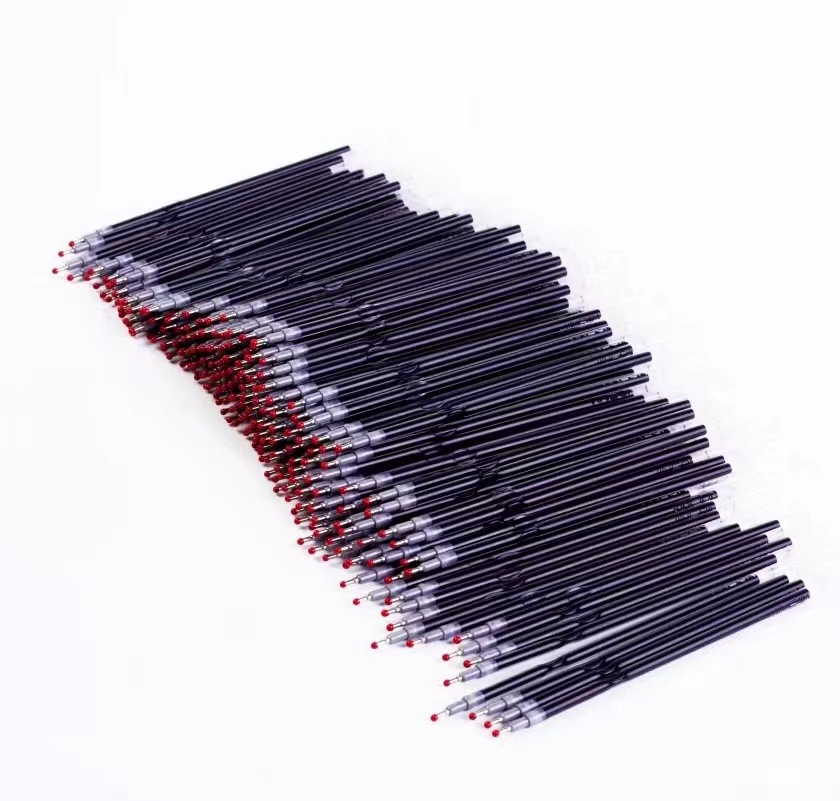 7mm按动式中油替芯油笔芯圆珠笔芯工厂直销现货批发