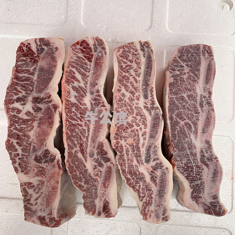 美国628蓝标牛仔骨 三支骨带骨雪花牛排冷冻牛扒牛肋骨牛仔骨