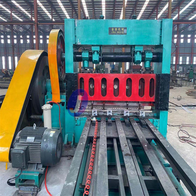 全自动菱形拉网机 金属冲孔网机  可选孔尺寸JL-G6