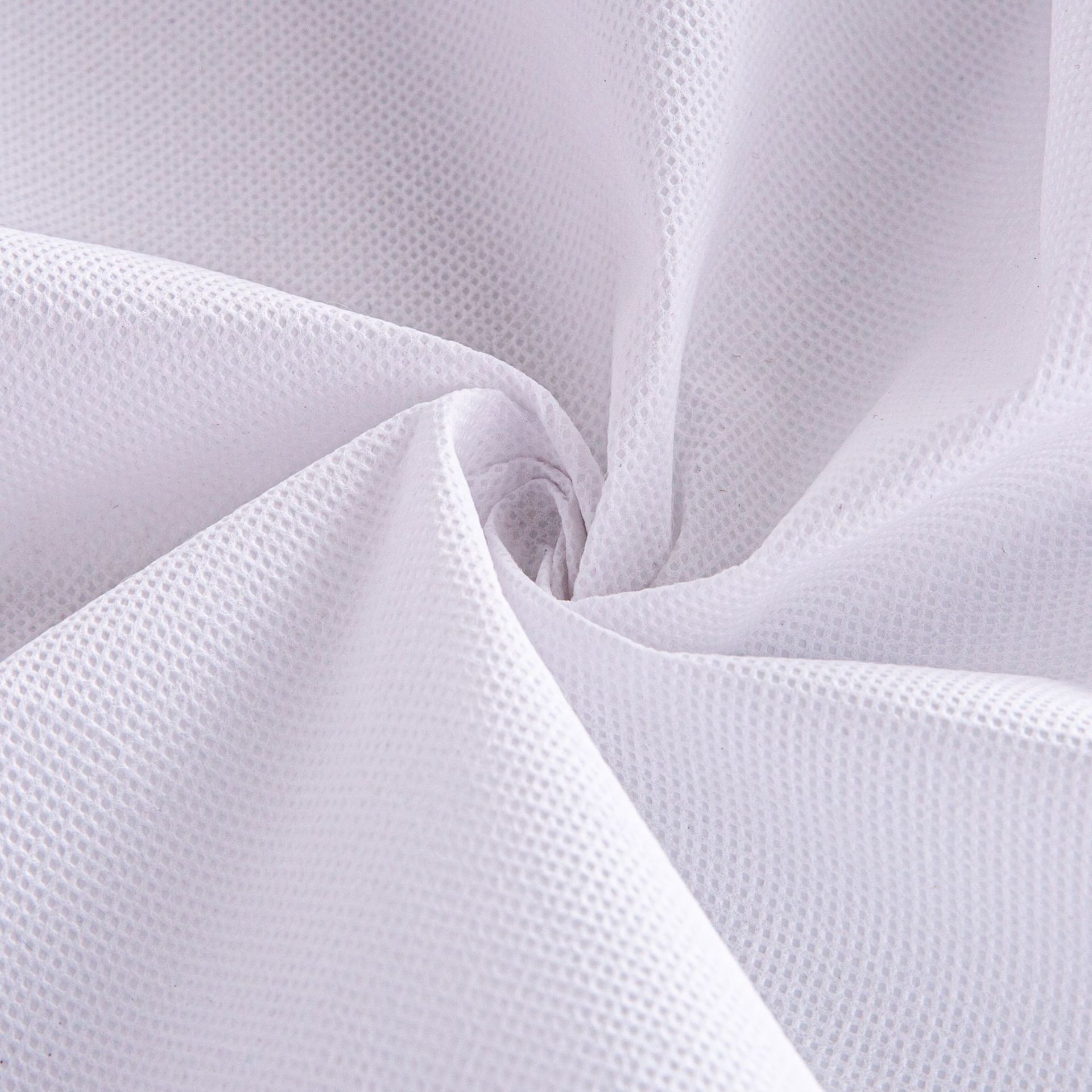 白色无纺布纺粘pp聚丙烯不织布无纺布袋鞋套包装袋购物袋现货批发