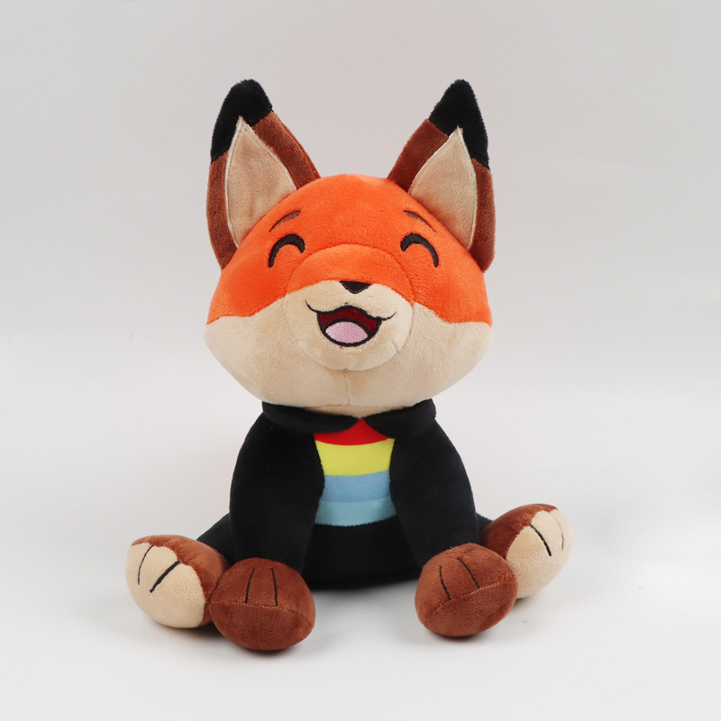 现货跨境新品网红fundy sit plush玩偶卡通狐狸毛绒玩具儿童礼物