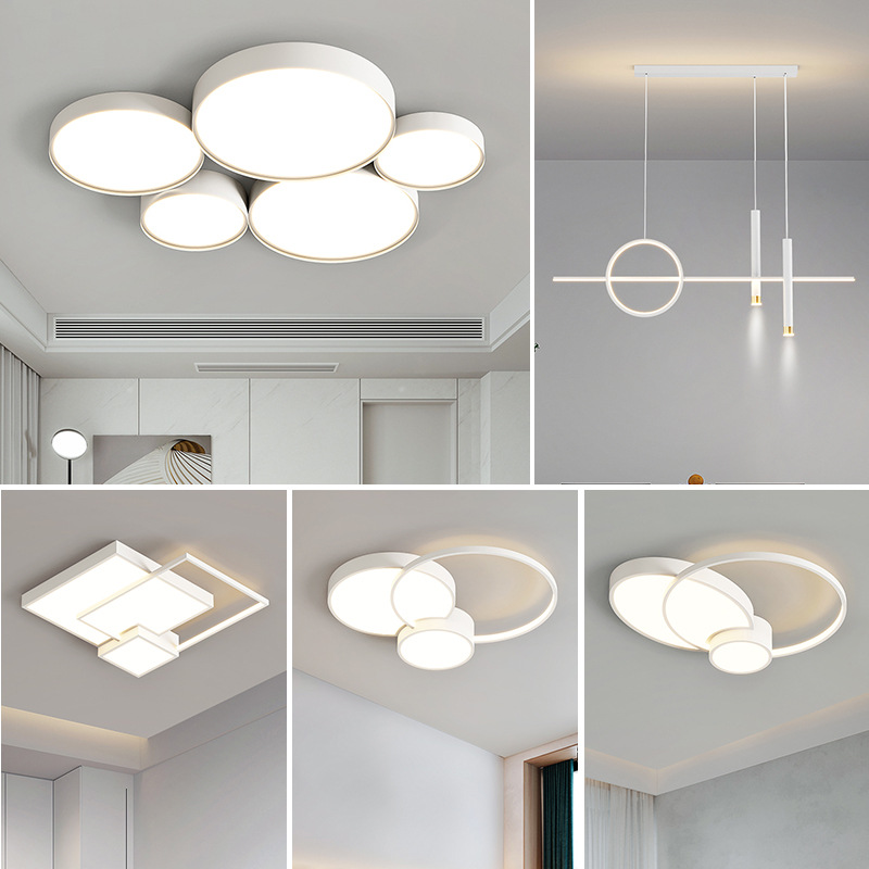 客厅吸顶灯新款智能小米简约现代大气组合套餐全屋灯具中山批发城